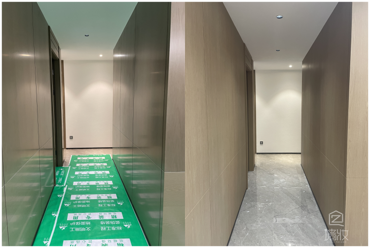 煥新木飾面，奢享精致生活 成都高端樓盤金茂府改色